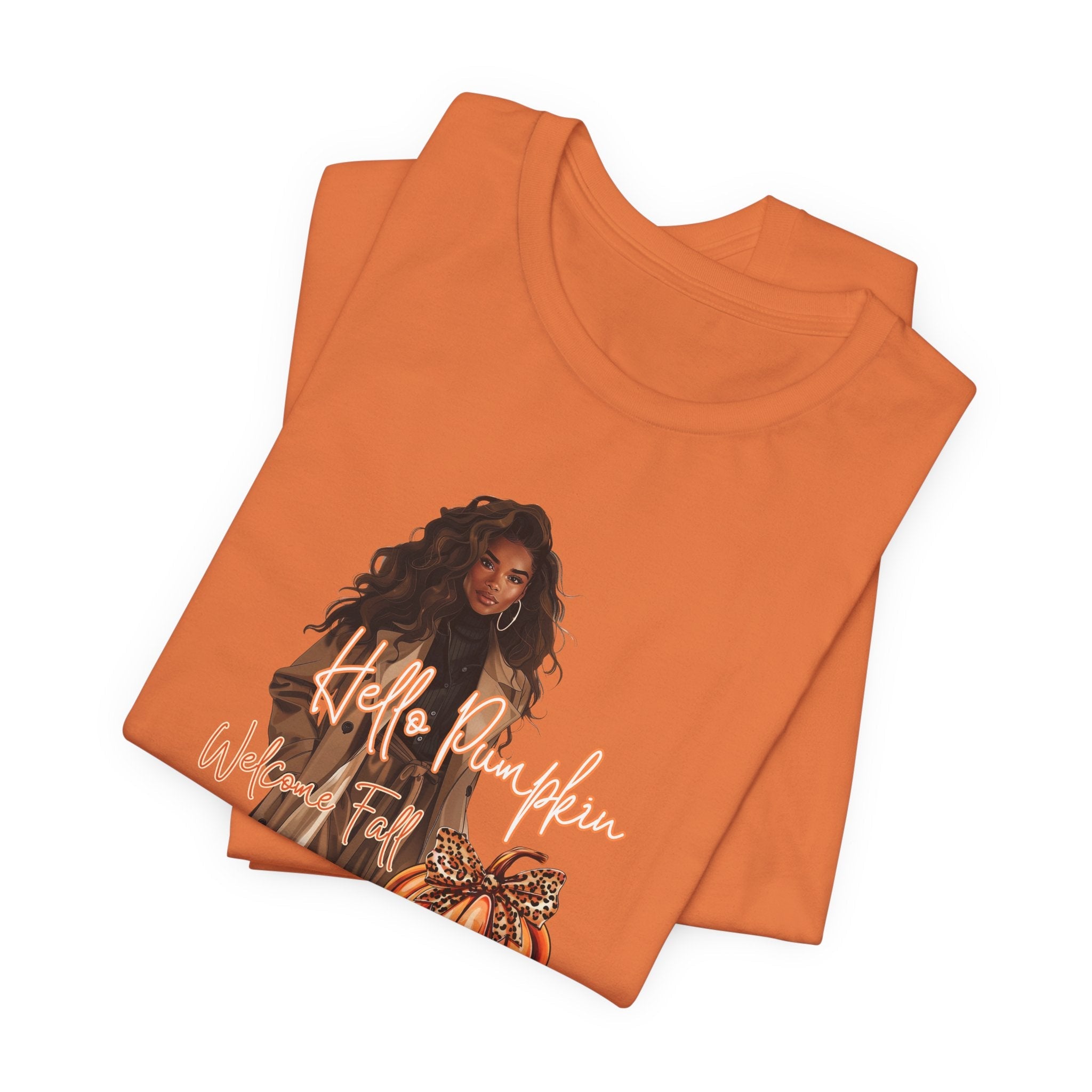 Hello Pumpkin Welcome Fall Tee